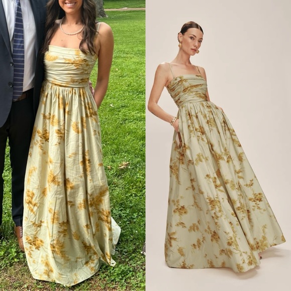 green emerald velvet dress Golden Hour Dress – Ihbrus main image 0